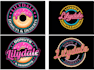 create attractive and professional donut logo design