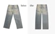 professional cloth editing with high quality retouching and realistic reshaping
