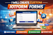 create custom jotform forms