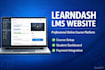 build learndash lms website or tutor lms elearning platform on wordpress website