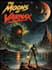 create a cinematic retro sci fi movie poster illustration