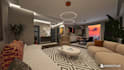 create elegant luxury interior design with realistic 3d renderings