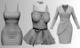 create second life, 3d character, 3d clothing, rigging, 3d garment