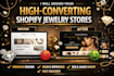 design a high converting shopify jewelry store that increases sales