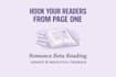 beta read your romance book with honest, detailed  feedback