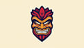 create outstanding tiki mask logo with express delivery