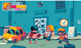 create pixel character and animation, pixel sprite sheet, 16x16, 32x32 game art