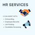 assist with HR and onboarding tasks