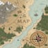 make illustrate a charming custom map