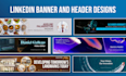 design a professional linkedin banner