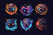 design professional stream logo emotes static