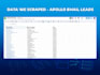 perform data scraping and data mining automation services