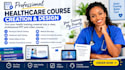 create healthcare course, turn health training material to ppt and video course