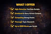 write engaging youtube video scripts and motivational speeches
