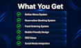 create a custom restaurant website with reservation system
