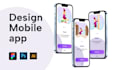 create a mobile app UI for ios and android