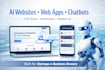 develop ai website, ai chatbot, ai web application, ai software developer