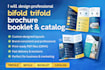 design bifold, trifold brochure or catalog