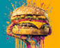 create eye catching food pop art illustrations