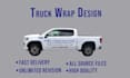 design pickup truck wrap design or any vehicle wrap design, truck wrap design