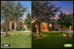 convert day to dusk virtual twilight photo editing