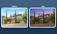 convert day to dusk virtual twilight for real estate