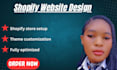 design profitable shopify store theme customization