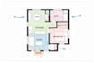 design an optimised house plan for small or narrow plots