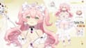 live2d vtuber model, live 2d rigging, 2d vtuber model, vtuber character