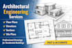 create architectural plans for residential buildings