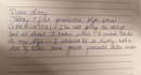 handwrite notes and letters