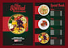 create custom menu design, food menu, restaurant menu, digital menu