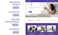 set up bookingkoala website, launch27, calendly, simplybook square appointments