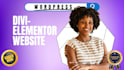 design a modern, responsive wordpress website using elementor pro divi