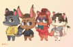 draw cute and chibi animal illustrations