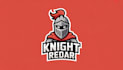 design unique knight redar logo with express delivery