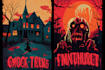 draw horror character illustration