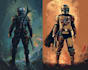 create epic sci fi and star wars inspired content, stories, or scripts