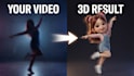 create 3d character motion control animation from your video