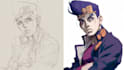 draw you in jojo bizarre adventure style