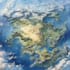 design a fantasy map illustration