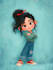 do disney cartoon style