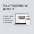 build a custom responsive website using HTML CSS and js