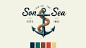 design outstanding rusted anchor logo in high definition
