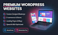 build a professional responsive wordpress website with elementor pro