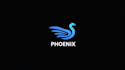 design different blue phoenix bird logo only 15 hours