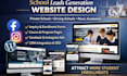 generate private, driving, music school leads website design