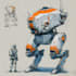 design sci fi mecha and robot concept art
