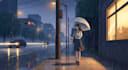create authentic lofi girl loop, lofi cartoon loop animation gif animation video