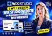 design wix studio website or redesign your existing wix website
